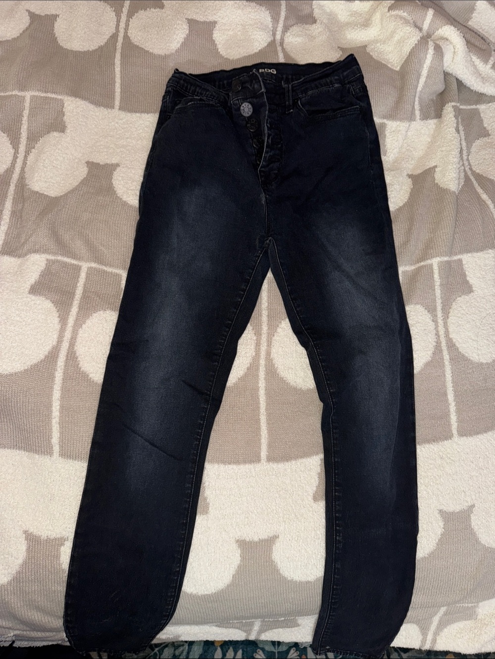 BDG Black High-Rise Denim Jeans